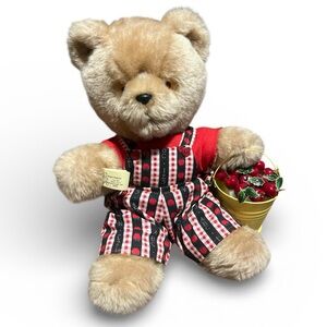 Marge’s Animals VTG 70’s Teddy and Apples